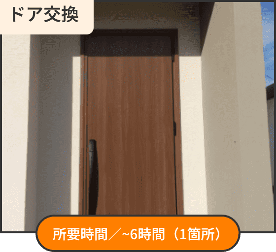 ドア交換